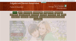 Desktop Screenshot of edgebrookdentalassociates.com